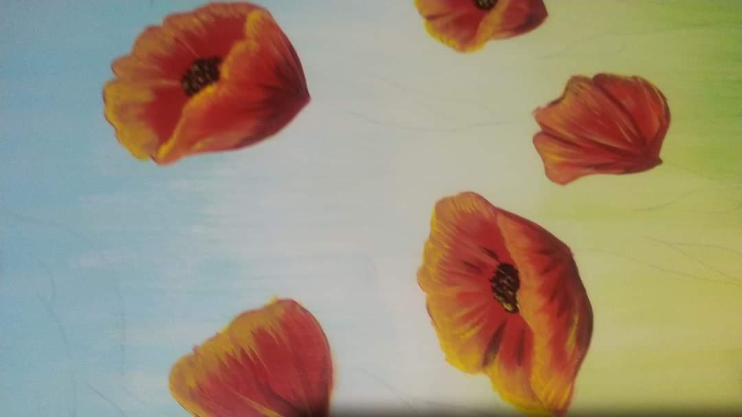 Sunset in the mountains