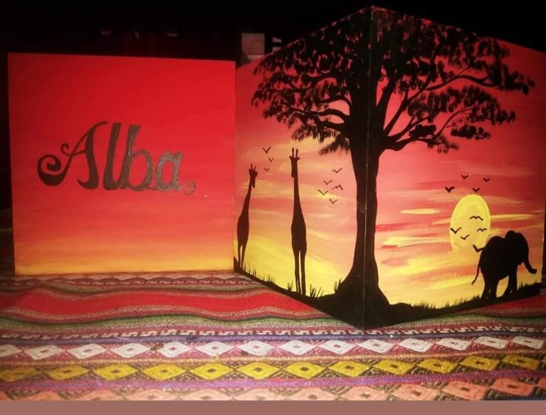 Sunset in the mountains