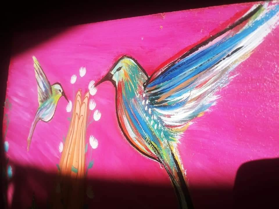 Sunset in the mountains