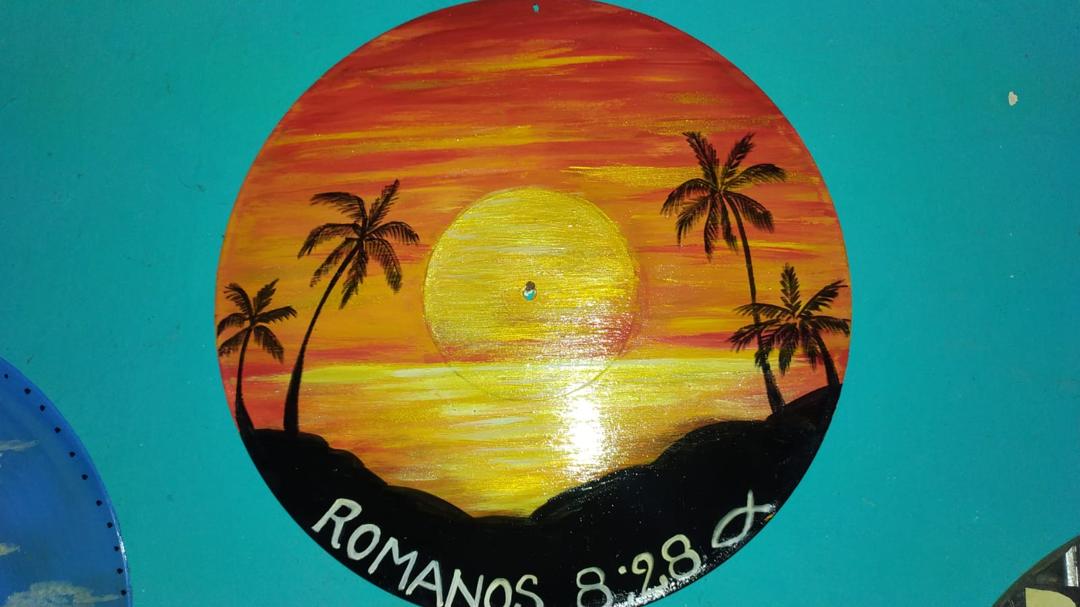 Sunset in the mountains