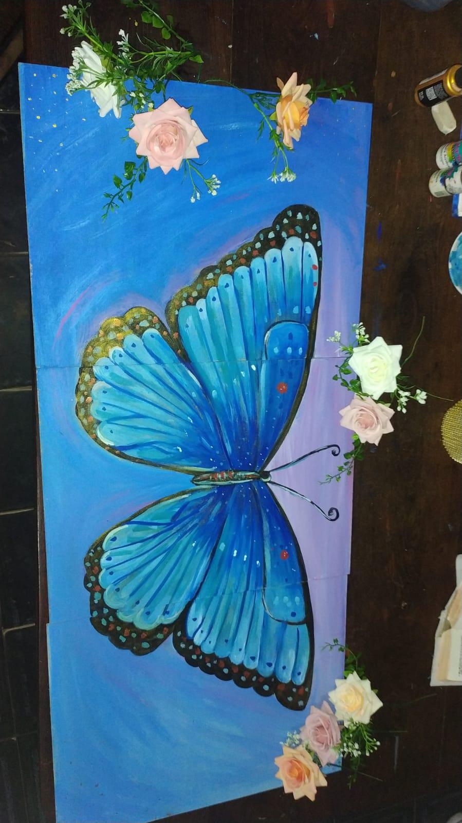 Sunset in the mountains