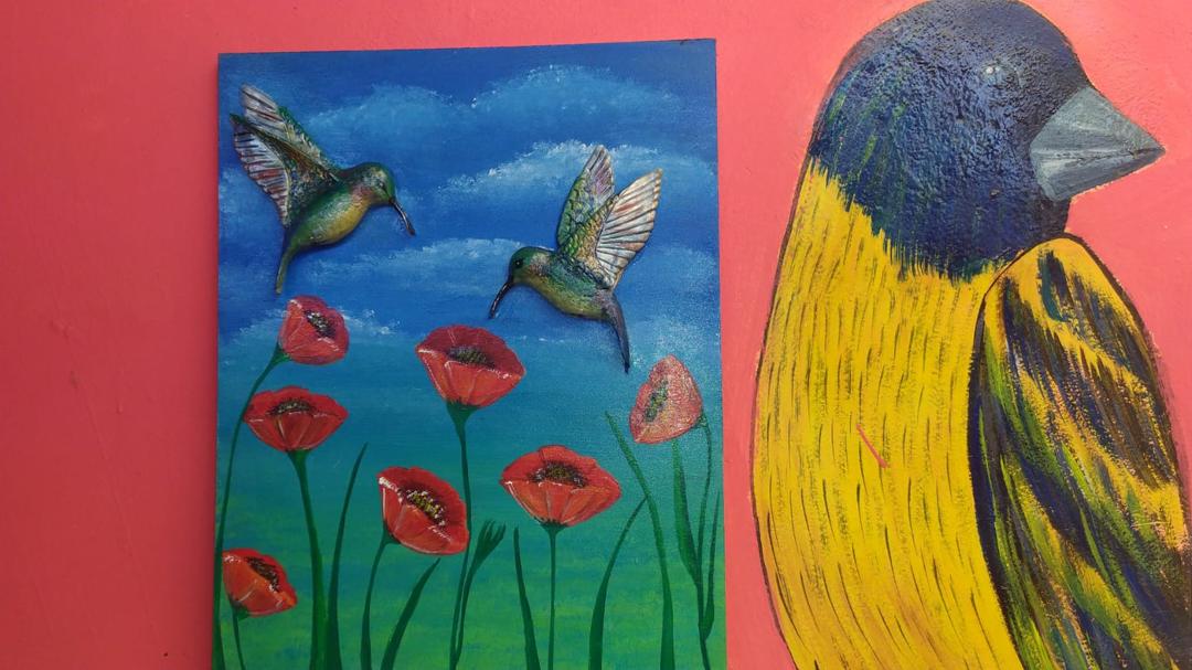 Sunset in the mountains